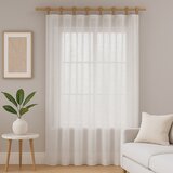Restilo firana DRIMAR kolor beżowy styl nowoczesny materiał len, mikrofibra 140x270 | shoptok.hr