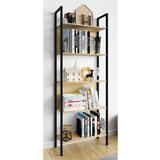 MID.YOU Regal Flakos 5, Barva Hrasta, Črna | Shoptok.si