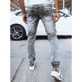 DStreet Spodnie męskie jeansowe joggery szare | Shoptok.si