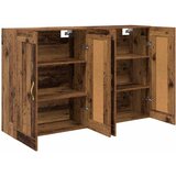  Kabinetski zidni Zidne 2 pcs Staro drvo 69,5 x 34 x 90 cm | Eponuda.com