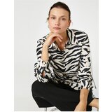 Koton Zebra Patterned Shirt Long Sleeved | Shoptok.si
