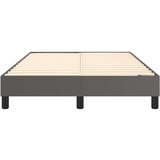  Za krevet s oprugama sivi 120x200 cm od umjetne kože | shoptok.hr
