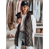 DStreet Kamizelka damska przejściowa pikowana GRANDI czarna | shoptok.hr