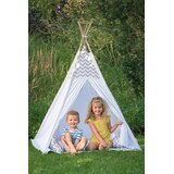 Molarem Home Dječji tipi šator TEEPEE TENT 124x124x170 cm s prostirkom i 2 jastuka | shoptok.hr