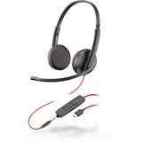poly blackwire C3225 stereo usb-c slušalke z mikrofonom, (21381918)