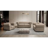 Landscape CHESTERFIELD ZOFA, bež tekstil | Shoptok.si