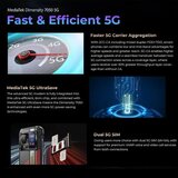 Hotwav Hyper 7 Pro 5G 36/256GB, rdeča pametni robustni telefon Android 14，10800mAh 200MP+24MP nočni vid, 120Hz, (21591256) | Shoptok.si