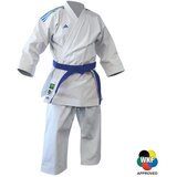 PrideShop Karate Kata kimona Adidas - Shori Premier League WKF - Bela z modrimi črtami , 165 | Shoptok.si