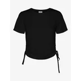 Noisy May Black T-Shirt Line - Women