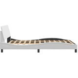  Okvir za krevet Dover bijeli 137x190 cm od umjetne kože | shoptok.hr