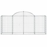  Lučne gabionske košare 4 kom 200x50x80/100 cm pocinčano željezo | Eponuda.com