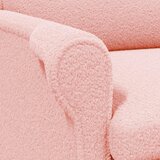  Fotelja Ružičasta Mekani Sherpa materijal | shoptok.hr