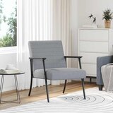 vidaXL fotelj Svetlo siva 59 x 75 x 78 cm blago | Shoptok.si