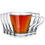 Vilde Set steklenih kozarcev za kavo in čaj 250 ml, 6-delni – Prozorni kozarci za tople napitke, (5000490323) | Shoptok.si