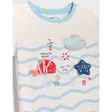 Sinsay Pamučna majica s morskim motivom | shoptok.hr