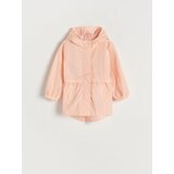 Reserved - Lagana jakna s kapuljačom - boja breskve | shoptok.hr