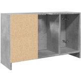 Ormarić za umivaonik boja betona 90x29x55 cm konstruirano drvo | shoptok.hr