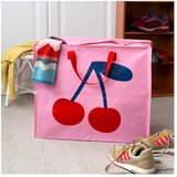 Rex London Kutija za pohranu odjeće od reciklirane plastike 28x58x48 cm Cherry &amp;ndash; Slike