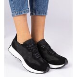 Gemre Black women's sports sneakers Samara | Shoptok.si