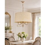 Brilagi Luster na lancu SONIA 3xE27/15W/230V prečnik 56 cm krem/patina | Eponuda.com