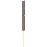  Naslon za glavu dizajn Smeđesiva 100 cm Tkanina | shoptok.hr
