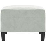  Tabure svjetlosivi 70 x 55 x 41 cm baršunasti | shoptok.hr