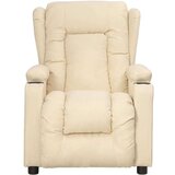  Naslanjač iz krem blaga, (20928735) | Shoptok.si