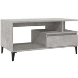  Stolić za kavu boja betona 90x49x45 cm konstruirano drvo | shoptok.hr