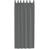 Voile zavjese s petljama 2 kom tamnosive 140x260 cm | shoptok.hr