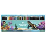  Olovke u boji u limenoj kutiji 50 kom | Eponuda.ba