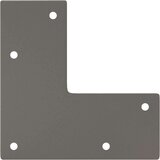  Noge za klubsko mizico v obliki las 4 kosi naravno jeklo 10 cm masivno jeklo | Shoptok.si