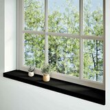  Prozorske klupice 2 kom tamnosmeđe 120x20x2 cm masivne hrast | shoptok.hr