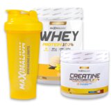 Maximalium Paket "Vojvoda od mišića", Whey Protein Vanila 750g + Kreatin Monohidrat 500g + Šejker Cene