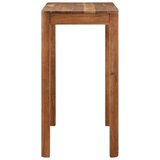  Barski stol od drva bagrema s premazom boje meda 110x55x106 cm | shoptok.hr