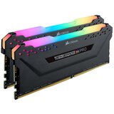 Corsair VENGANCE RGB PRO 16GB (2 x 8GB) DDR4 3600MHz DRAM C18 Black CMW16GX4M2D3600C18 ram memorija cene