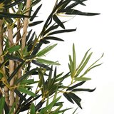 vidaXL Umetno bambusovo drevo 828 listov 150 cm zeleno | Shoptok.si