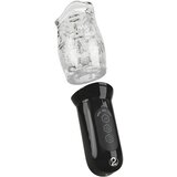 Stroker vibrirajoča, vrtljiva masturbator (prozoren) | Shoptok.si