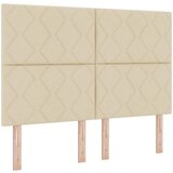 vidaXL Vzglavje krema 160 cm blago, (5000142121) | Shoptok.si