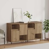 vidaXL Komode 2 pcs hrast artisan 120 x 35 x 70 cm Konstruirano drvo Cijene