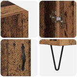 vidaXL Ormarić / Komoda Staro drvo 90 x 34 x 80 cm Konstruirano drvo | shoptok.hr