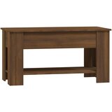  Stolić za kavu smeđa boja hrasta 101x49x52 cm konstruirano drvo | shoptok.hr