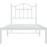 vidaXL metalni okvir za krevet s uzglavljem bijeli 80x200 cm | shoptok.hr