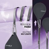  Hhm15 hula hoop crni magnetski s utegom + brojačem hms | shoptok.hr