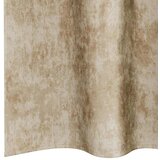  Baršunaste zavjese sa zavjesama 2 pcs Krema 245 x 140 cm Baršun | shoptok.hr