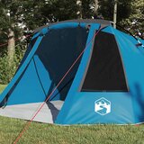  Tunelski šator s krovom Plava i siva 328 x 228 x 115 cm | shoptok.hr