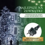  Božićne LED lampice – 500 lampica, hladno bijela | shoptok.hr