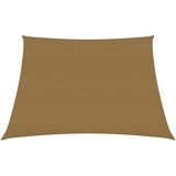 vidaXL Senčno jadro 160 g/m² taupe 3/4x2 m HDPE, (20609346) Cene
