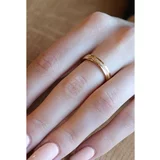 Fenzy eleganten prstan, Art489, zlate barve