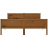  Za krevet od masivne borovine boja meda 140 x 200 cm | shoptok.hr