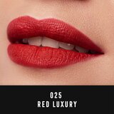 Max Factor Lipfinity Velvet Matte 24HRS tekoča mat šminka 3,5 ml odtenek 025 Red Luxury za ženske | Shoptok.si